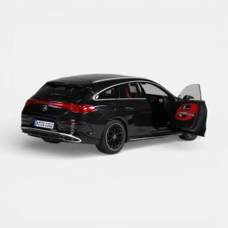 Mercedes-Benz CLA Shooting Brake mit EQ-Technologie cosmos black NZG 1:18 Metallmodell